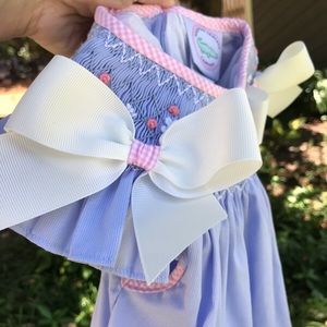 Smocked dress- Southern Smocked Company 12m
